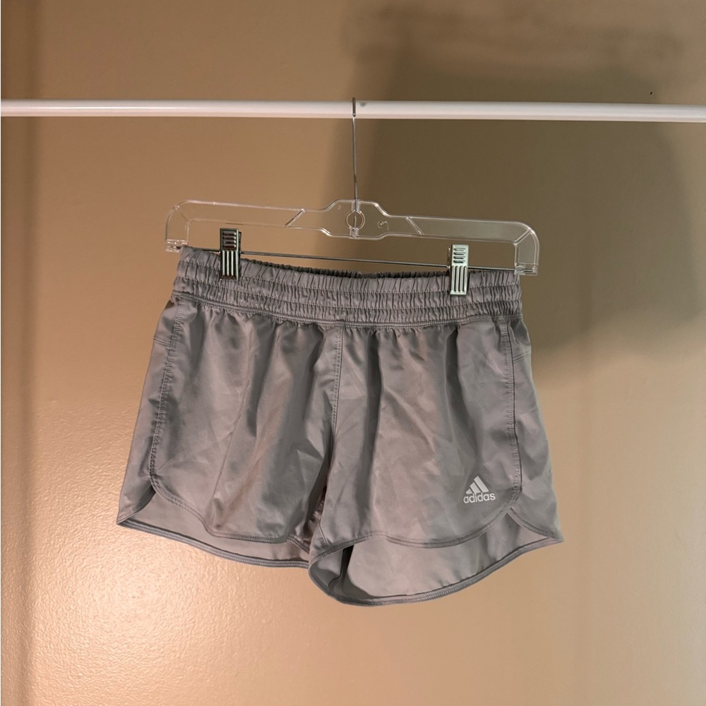 Adidas Women's Athletic Gray Shorts